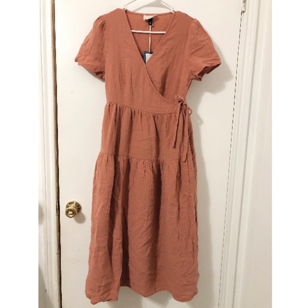 Old Navy Midi Wrap Dress